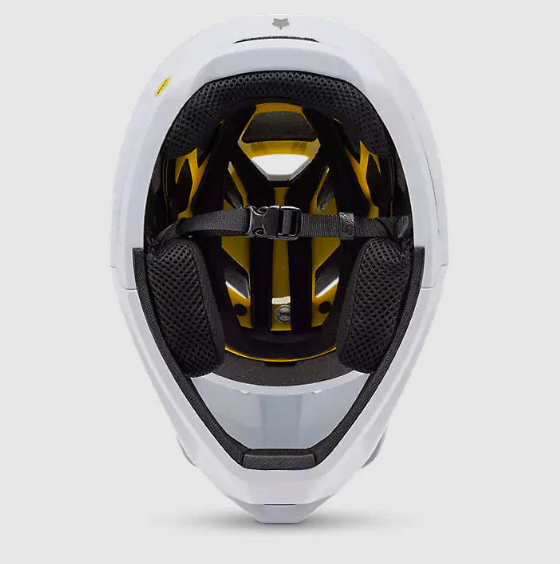 Casco Fox New Proframe Race CE White6