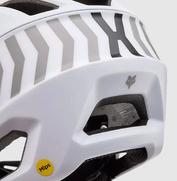 Casco Fox New Proframe Race CE White8