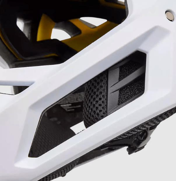 Casco Fox New Proframe Race CE White7