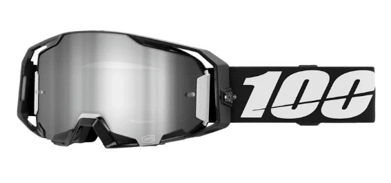 Antiparras 100% Armatic Black - Mirror Silver1
