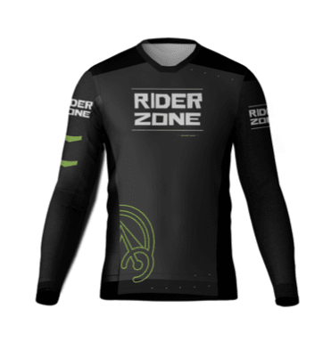 Jersey Riderzone T1 Manga Larga Gris1