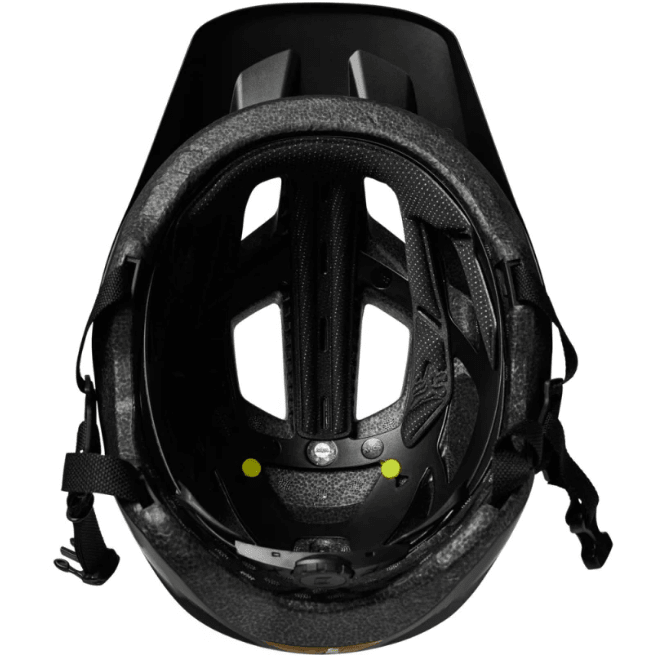 Casco Fox Mainframe Mips Negro/Dorado M6