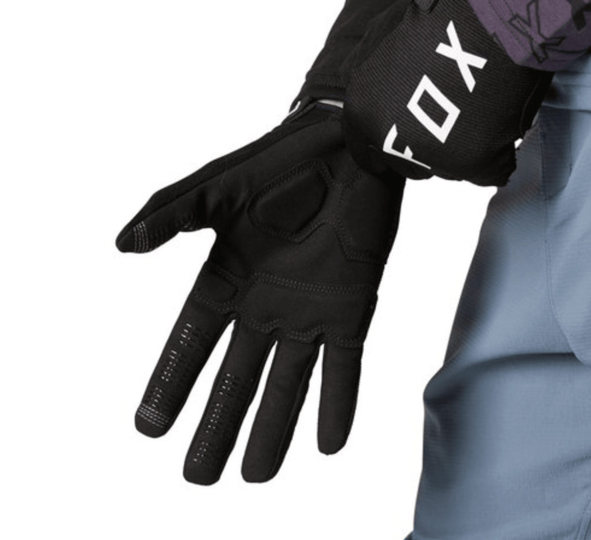 Guantes Fox Ranger Gel Negro Mujer2