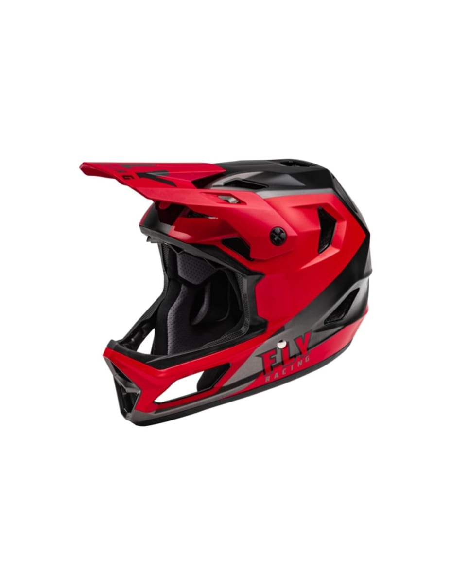 CASCO FLY RACING RAYCE RED/BLACK3