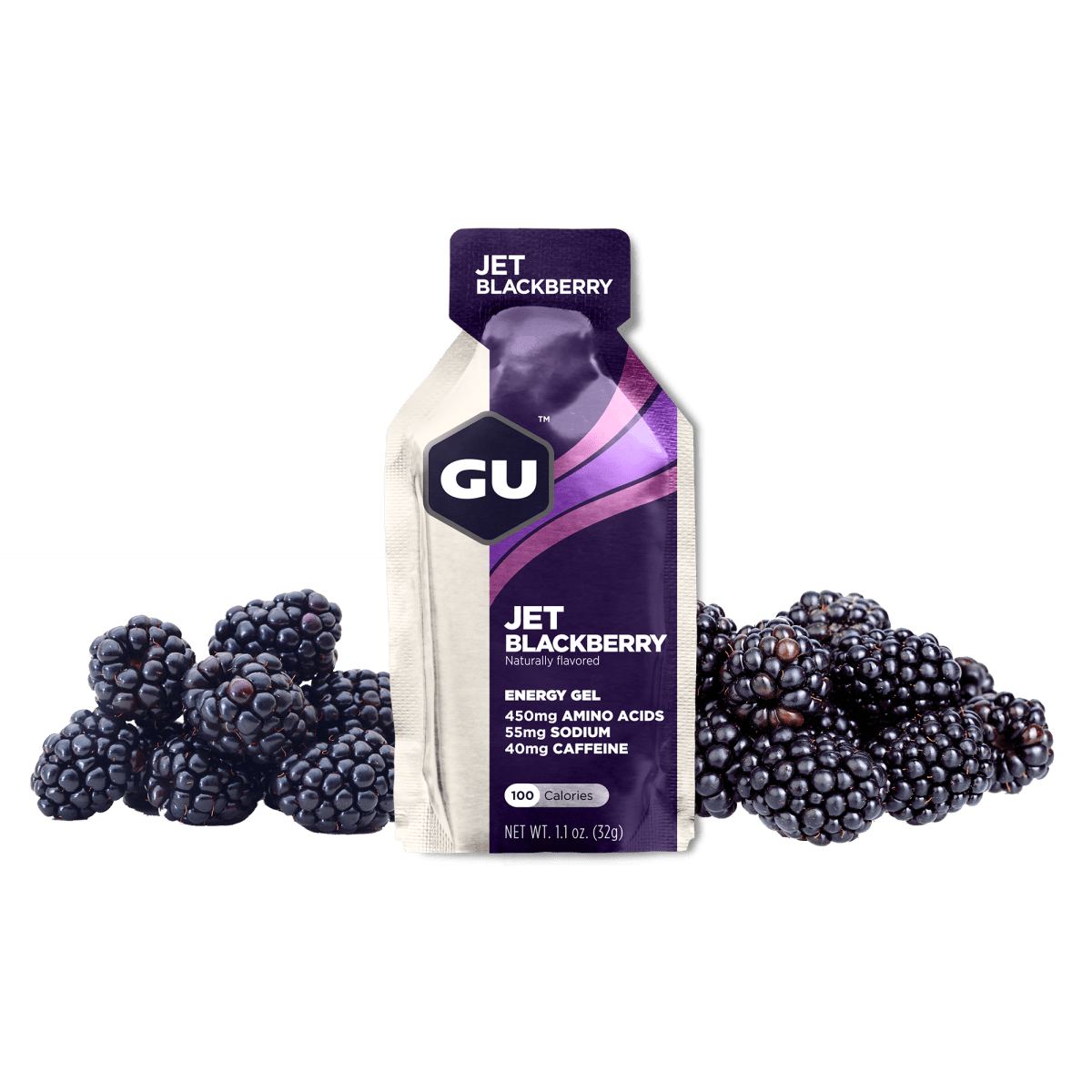 GU Energy Gel Jet Blackberry 32g1