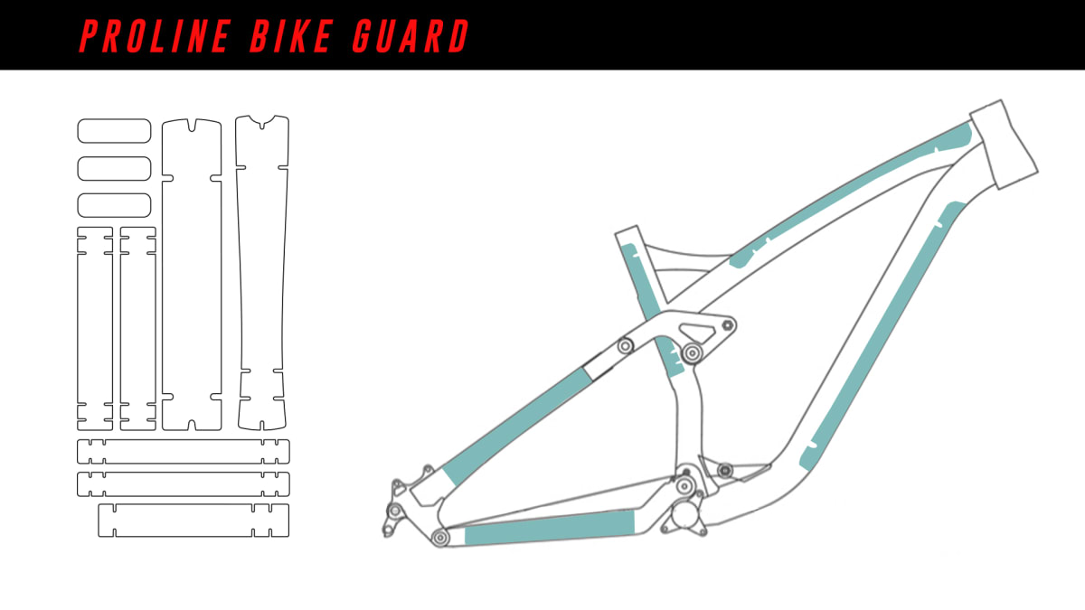 PROLINE BIKE GUARD MATTE TRANSPARENTE3