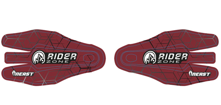 Cubre Puños Neast Rojo 091