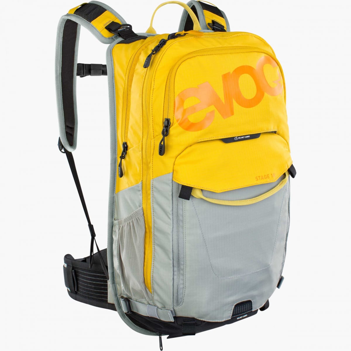 Mochila EVOC Stage 18 Curry/stone1