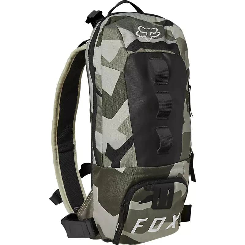 MOCHILA FOX CON HIDRATACION 6L SM VERDE CAMO1