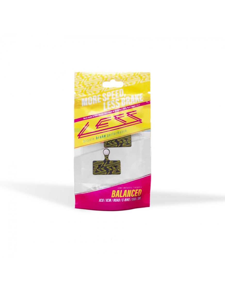 PASTILLAS DE FRENO LESS BRAKES BALANCED 660 - SRAM LEVEL TLM, RIVAL, ULTIMATE2