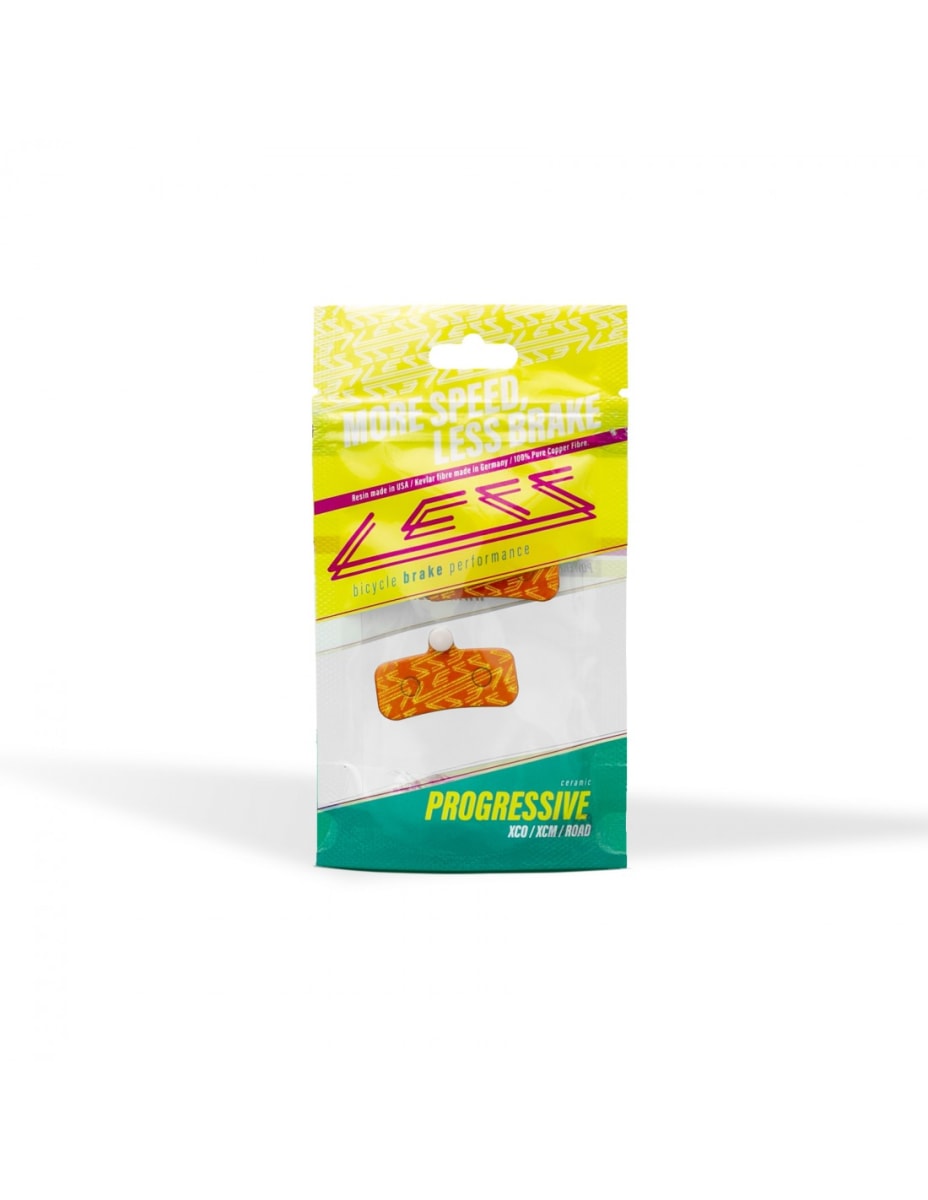 PASTILLAS DE FRENO LESS BRAKES PROGRESSIVE 664 - SRAM LEVEL T/TL, TLM2