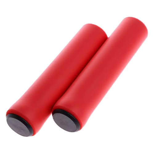 Puños De Silicona Para XC Color Rojo1