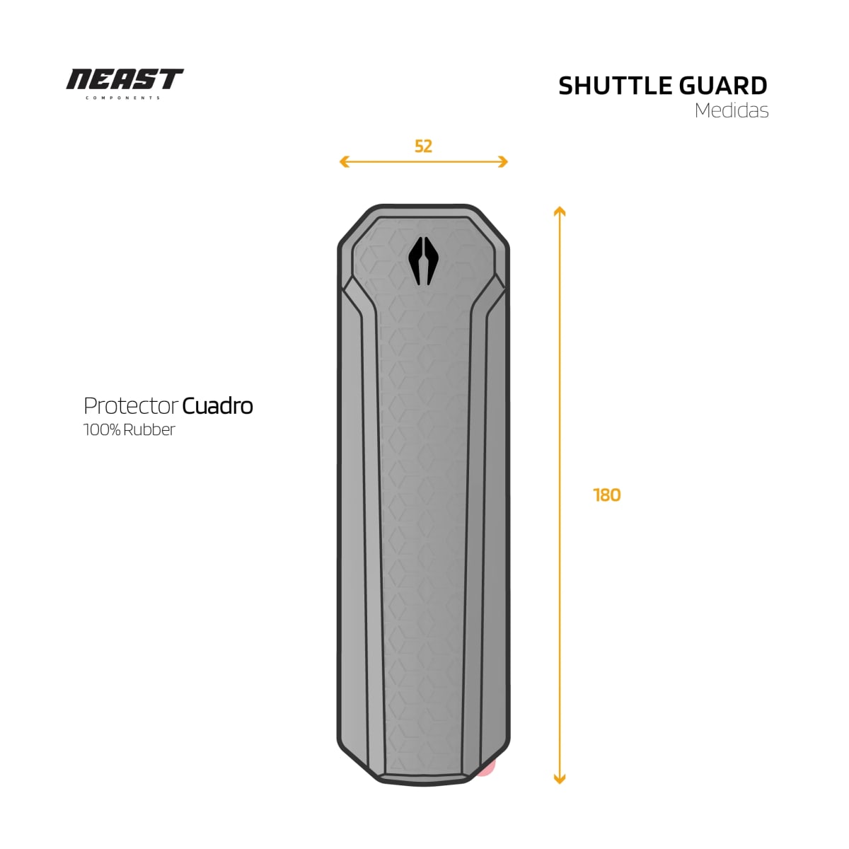 Protector de Cuadro NEAST Down Tube4