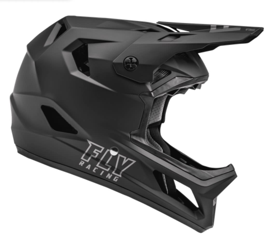 CASCO FLY RACING RAYCE BLACK1
