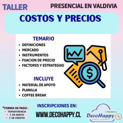 COSTOS Y PRECIOS