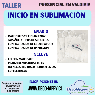 INICIO EN SUBLIMACION
