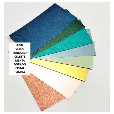 CARTULINA PERLADA 200 GR A4 10 HOJAS