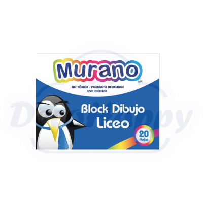Block Dibujo Liceo 60 20 Hojas
