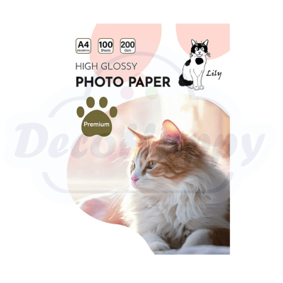 FOT GLOSSY 200 GR A4 (100 hojas)