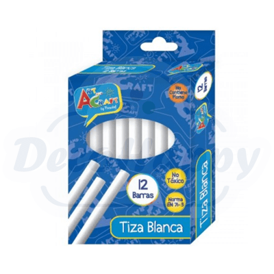 CAJA TIZA BLANCA