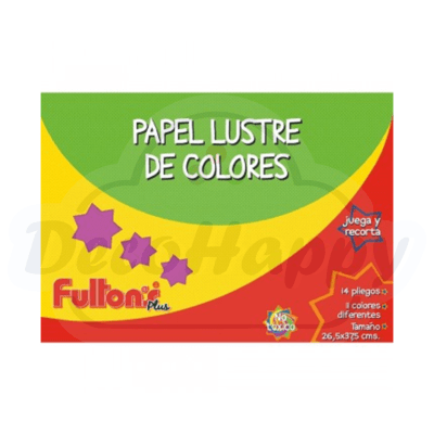 CARPETA PAPEL LUSTRE 14 HJS