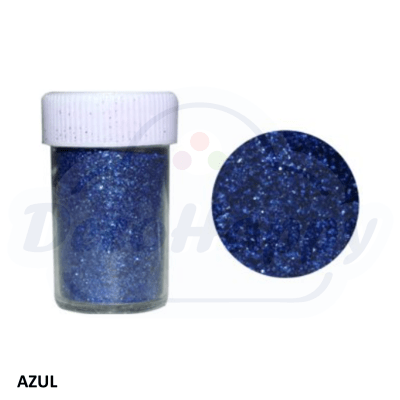 ESCARCHA FRASCO 10 GR AZUL