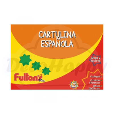 CARPETA CARTULINA ESPAÑOLA 10 HJS