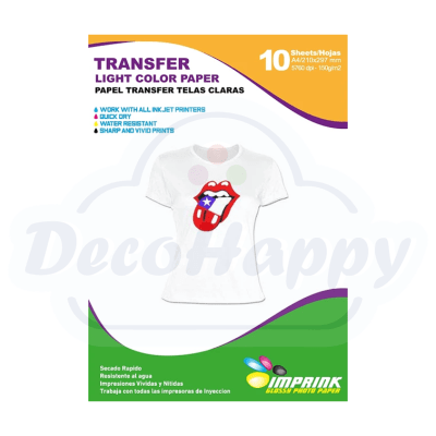 PAPEL TRANSFER LIGHT A4 ( 10 HOJAS)