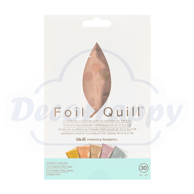 FOIL QUILL - 4 X 6 - 30 ROSADO