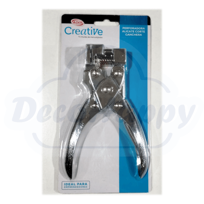 Perforadora Alicate Corte para Ganchera