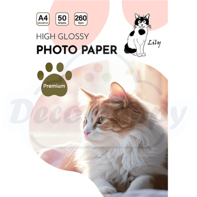 FOT GLOSSY 260 GR A4 (50 hojas)
