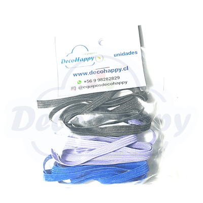 ELASTICO LISO 3 MT (LILA, AZUL, NEGRO)