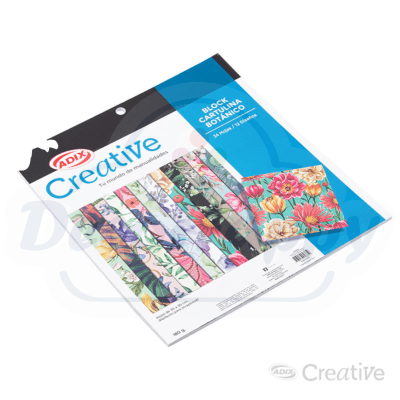 CARTULINA 12 DISEÑOS CREATIVE
