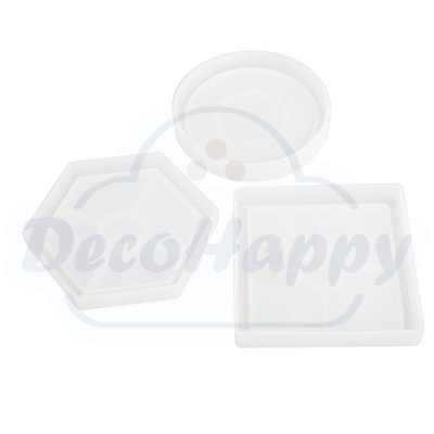 MOLDE SILICONA POSAVASOS POUR