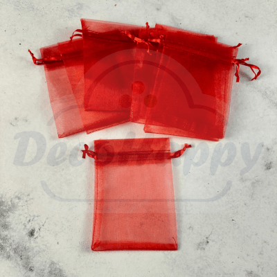 BOLSA ORGANZA 12 X 9 CM 10 U