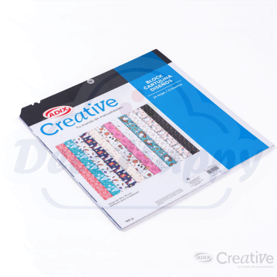 CARTULINA 12 DISEÑOS CREATIVE
