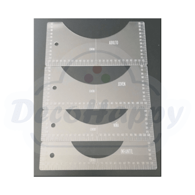 SET 4 REGLAS GUIA ALINEACION PRENDAS