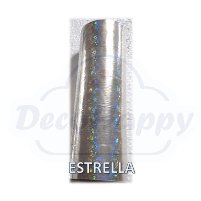 TERMOLAMINADO ESTRELLA 21 CM X 1 MT