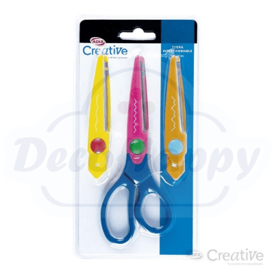 TIJERA INTERCAMBIABLE 3 CORTE CREATIVE