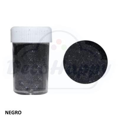 ESCARCHA FRASCO 10 GR NEGRO
