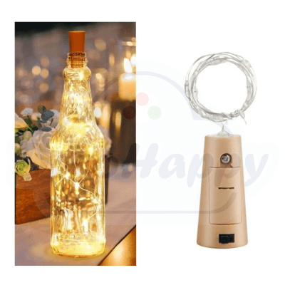 LUCES HADA BLANCA CORCHO