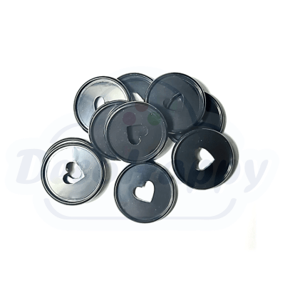 35 MM NEGRO CORAZON ( 10 UNIDADES)