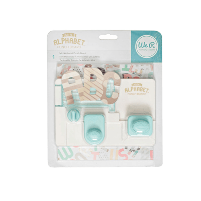 ALPHABET PUNCH BOARD MINI