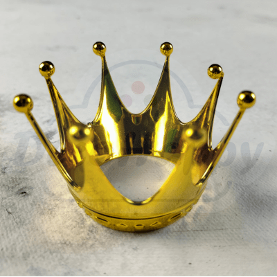 CORONA DORADA 7 CM X 4,5 ALTO 1 U