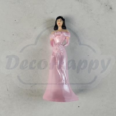 FIG NIÑA 15 AÑOS ROSADA 12 CM 1 U