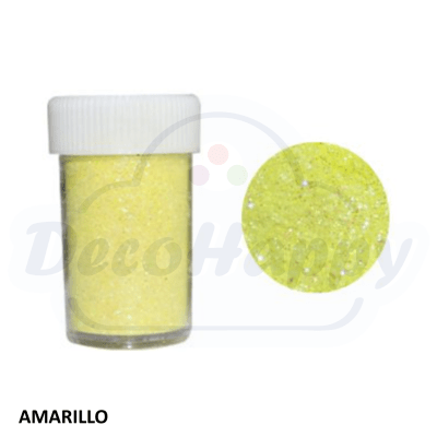 ESCARCHA FRASCO 10 GR AMARILLO