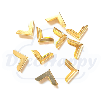 PLANO DORADO 20 MM ( 10 UNIDADES)