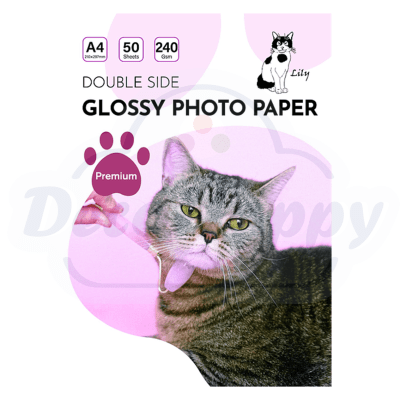 FOT GLOSSY DOBLE FAZ 240 GR A4 (50 hojas)
