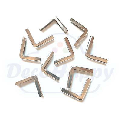 DELGADO PLATEADO 23 MM ( 10 UNIDADES)