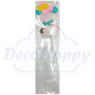 PICK GUAGUA CON GLOBODE 24 CM 1 U